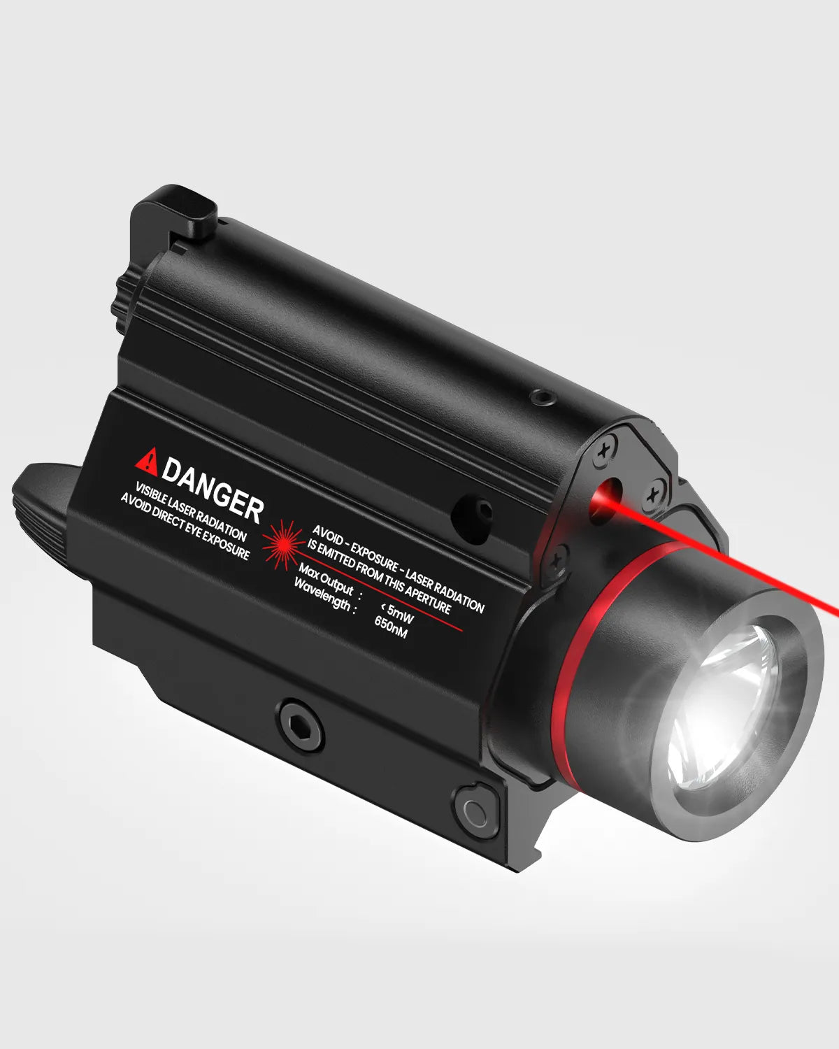 nebo csi 8 led tactical flashlight w red laser Feyachi LF-69 Laser Weapon Light Combo