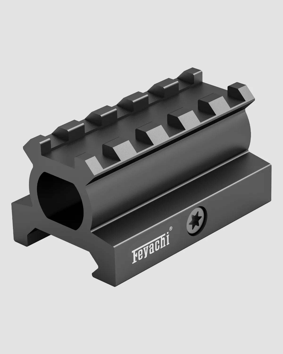 Picatinny Rail Riser 4-Slot High Profile Riser Mount For Red Dot Sights ...