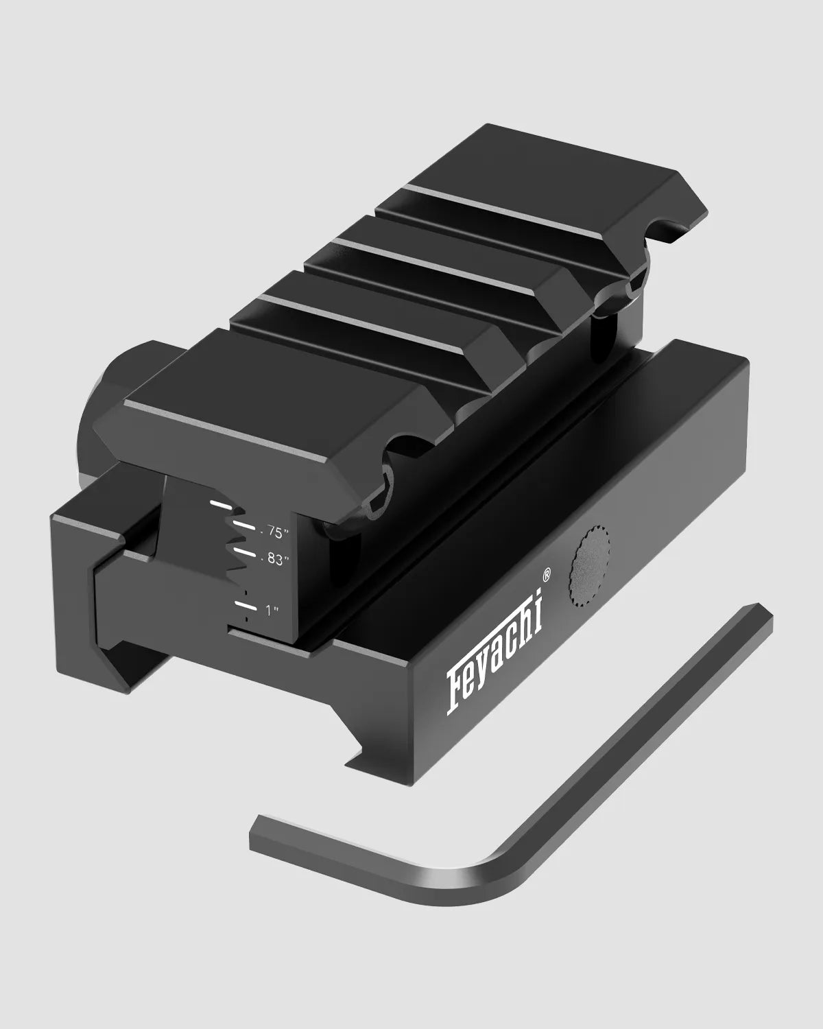 Feyachi Riser Feyachi RM10 Picatinny Riser Mount - 3 Slot Optic Riser