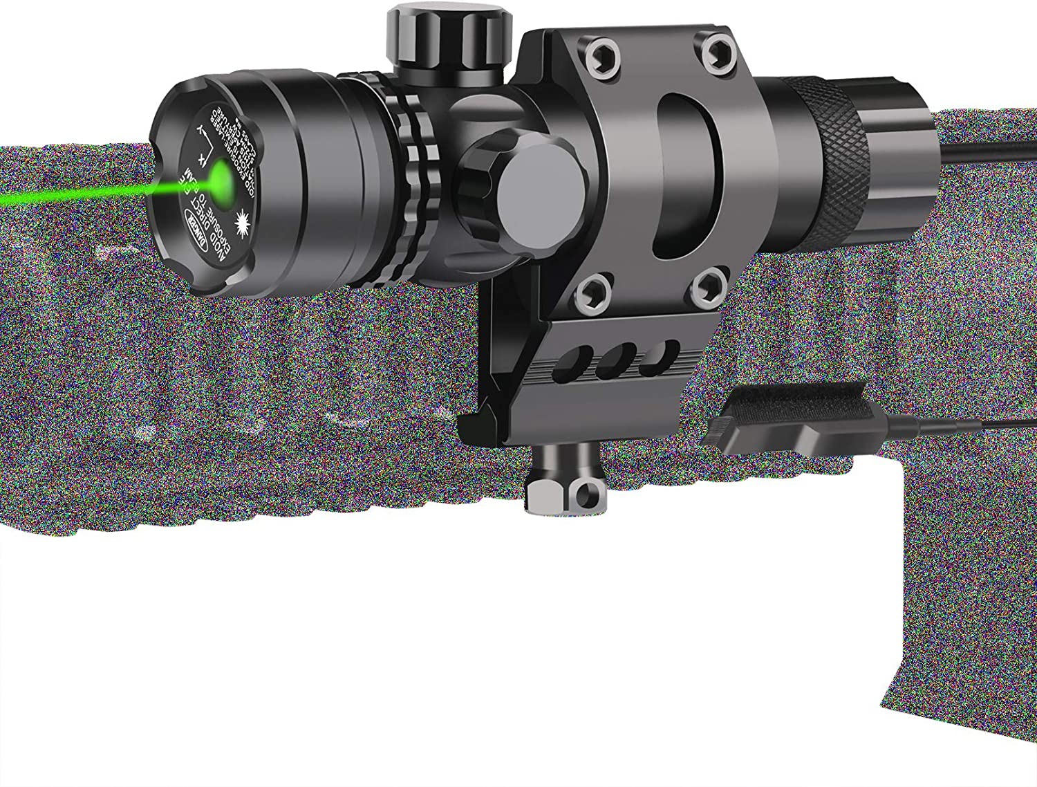 Mirino laser verde Feyachi GL41 - Montaggio su guida Picatinny
