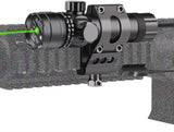 Feyachi GL6 Green Laser Sight with P13 Picatinny Rail Mount
