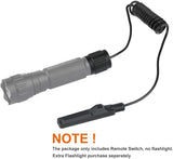 Feyachi PS-16 Remote Pressure Switch 1" Flashlight FL9 FL11 FL14 FL17 FL22 Tactical Flashlight, Won't Fit WL15 WL18