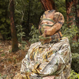 Feyachi Full Camo Face Mask for Concealment Bowhunting Duck Turkey Hunting Face Mask -Camouflage Face Mask for Hunting-2 Pieces