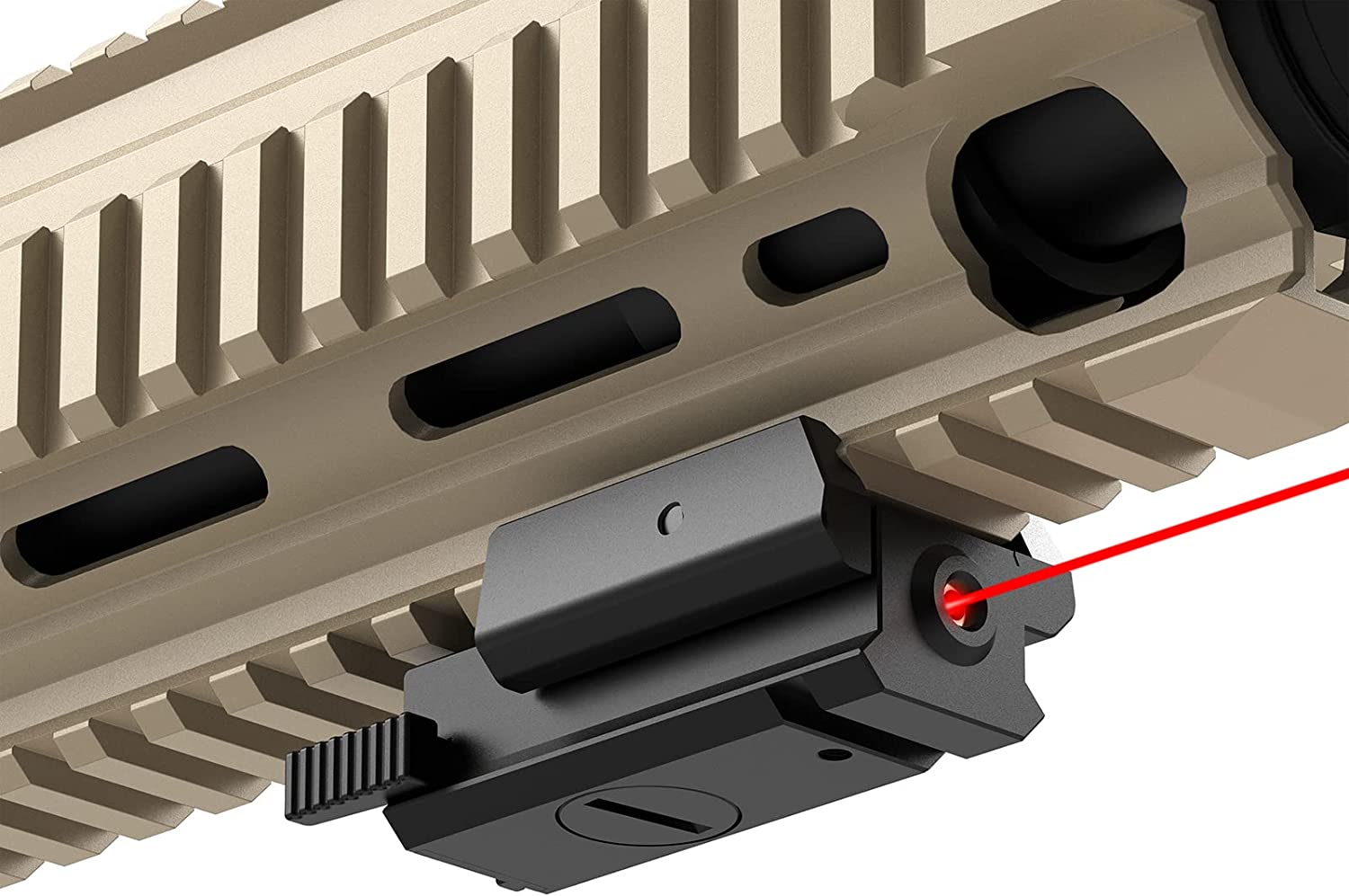 Twod Laser Sight Red Dot Gun Sight for Pistol Gun Tactical Rifle Handgun with 20mm Picatinny Mount