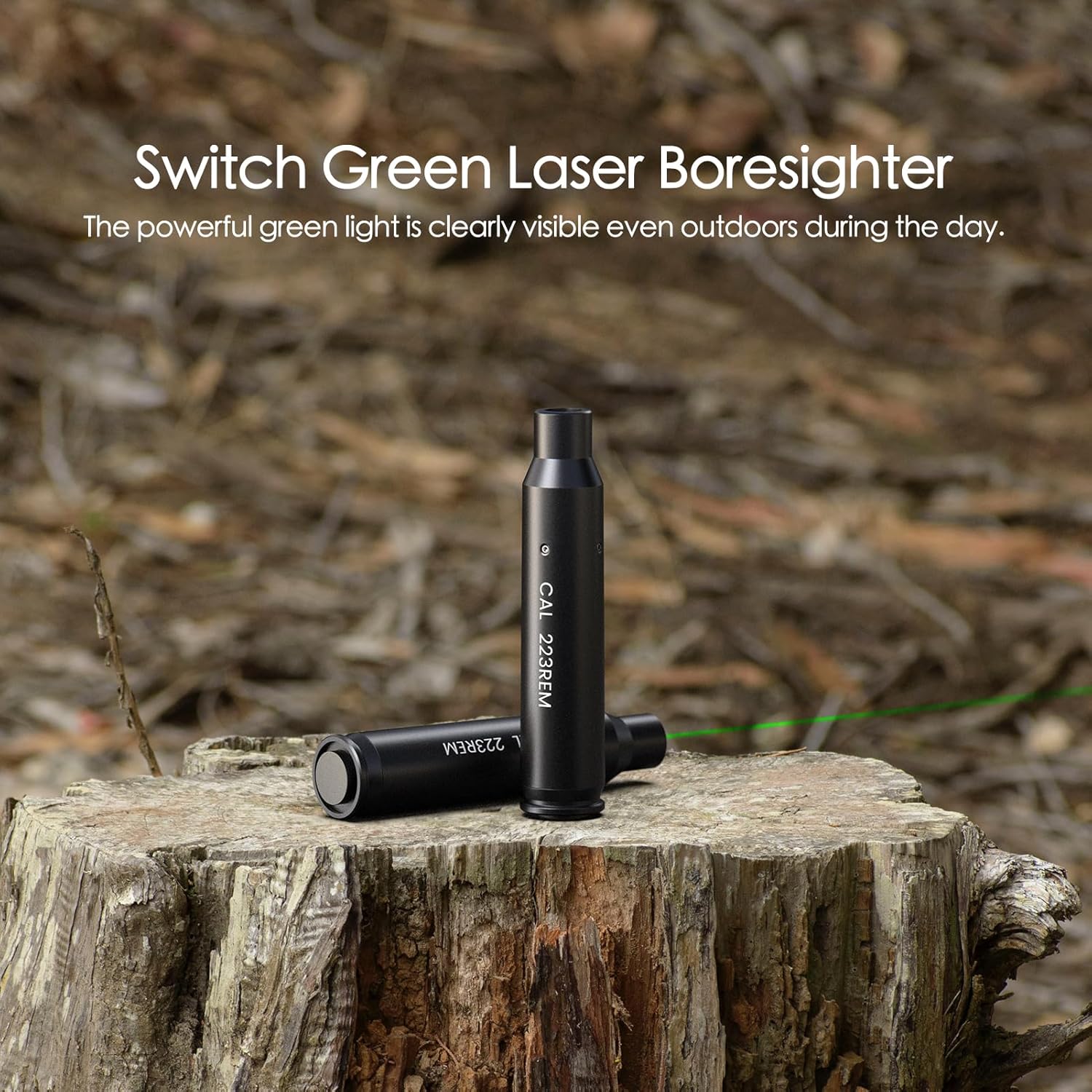 Feyachi Green Laser Bore Sight 223 5.56mm Switch Design
