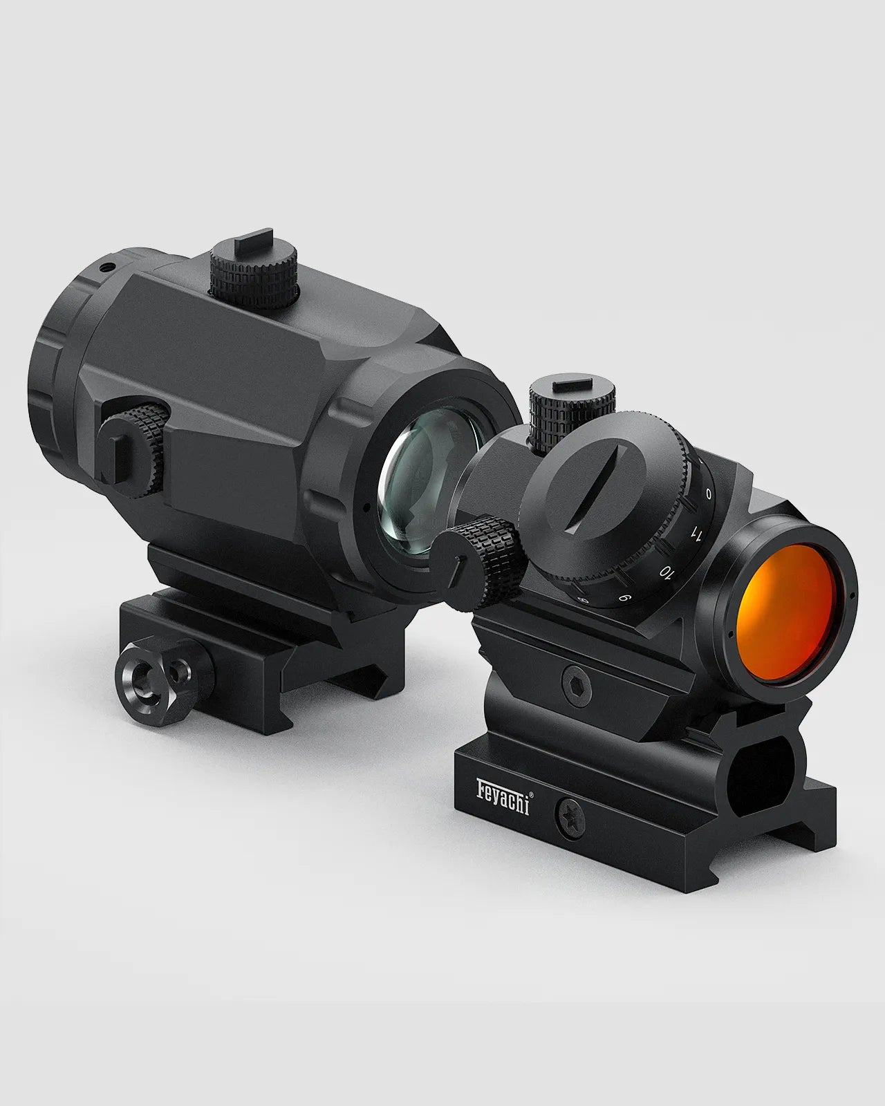 Feyachi RS-23 Red Dot Sight with M40 3X Magnifier Combo Kit