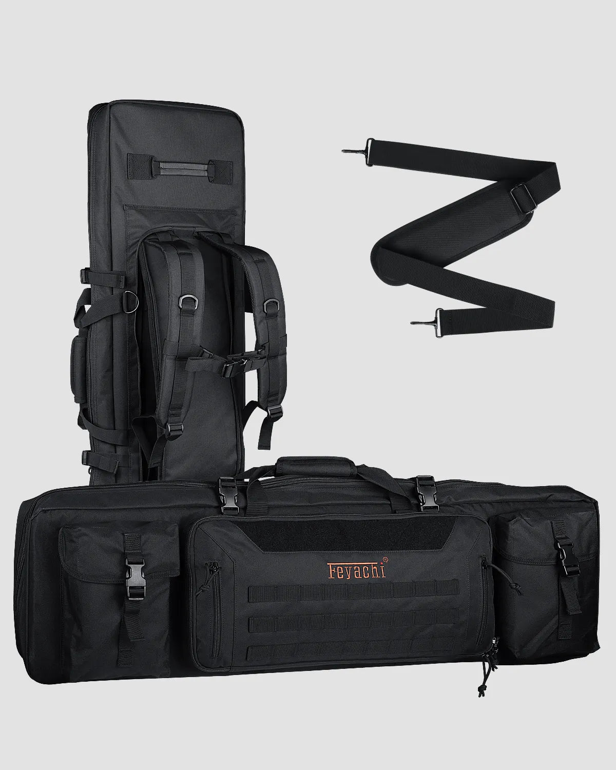 Feyachi TB-30 Rifle Bag Double Rifle Case Soft 42 inch