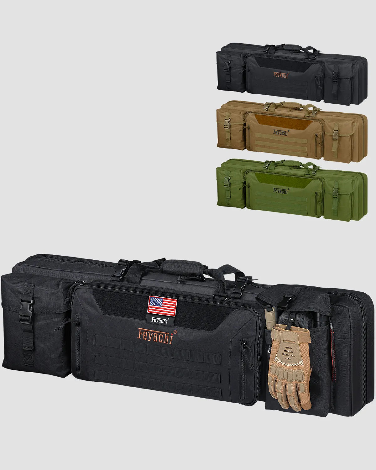 Feyachi TB-30 Rifle Bag Double Rifle Case Soft 42 inch