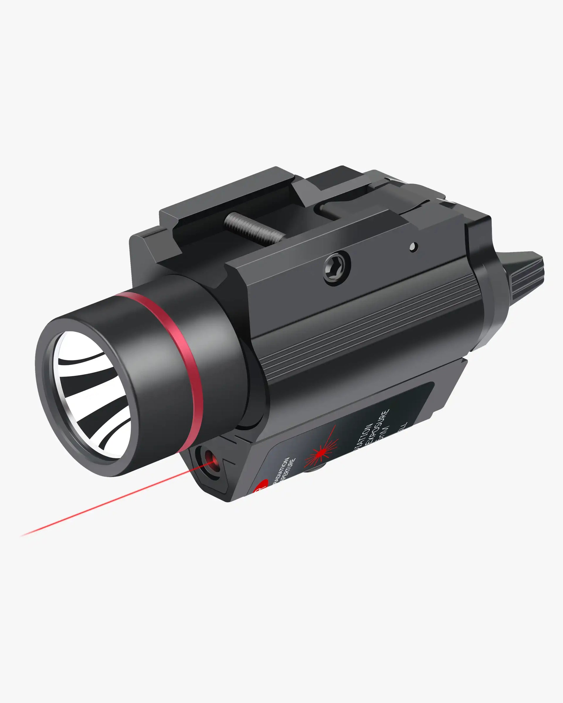 nebo csi 8 led tactical flashlight w red laser Feyachi LF-38 Red Laser Flashlight Combo