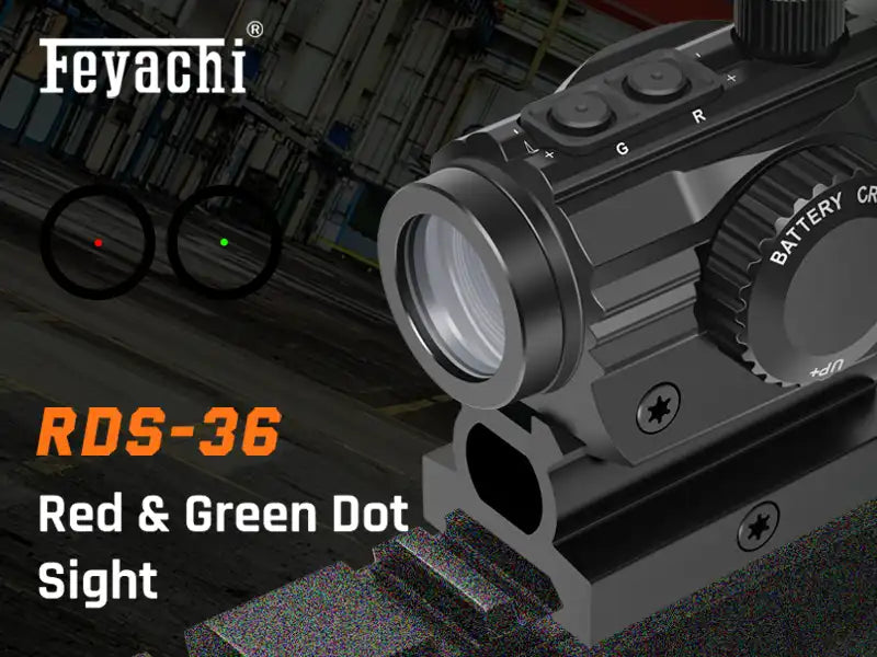 Feyachi Riser Feyachi RDS-36 Red & Green Dot Sight - Micro Reflex with Riser