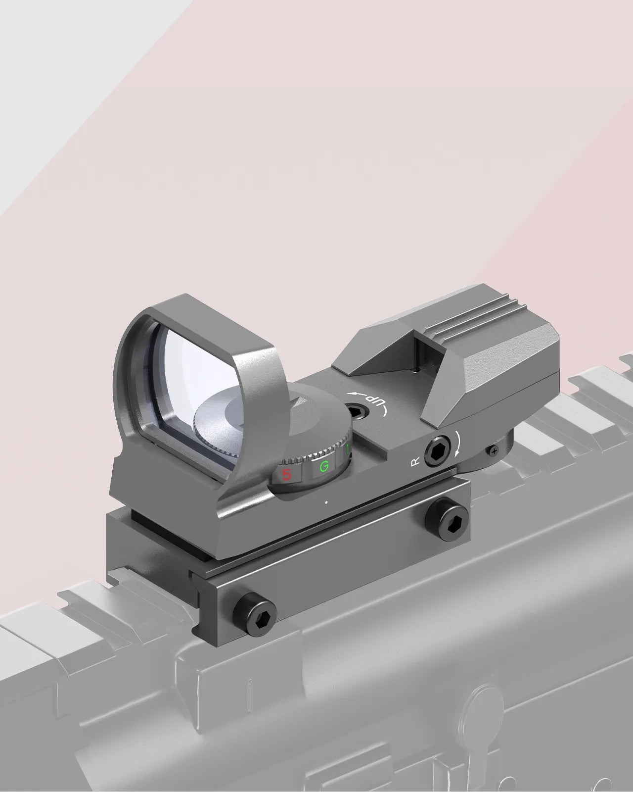 Feyachi RSL-18 Reflex Sight - 4 Reticle Red & Green Dot Sight Optics with Integrated Red La-ser Sight Less Than 5mW Output, Sights - Canada Feyachi RSL-18 Reflex Sight - 4 Reticle Red & Green Dot Sight Optics with Integrated Red La-ser Sight Less Than 5mW Output, Sights - Canada