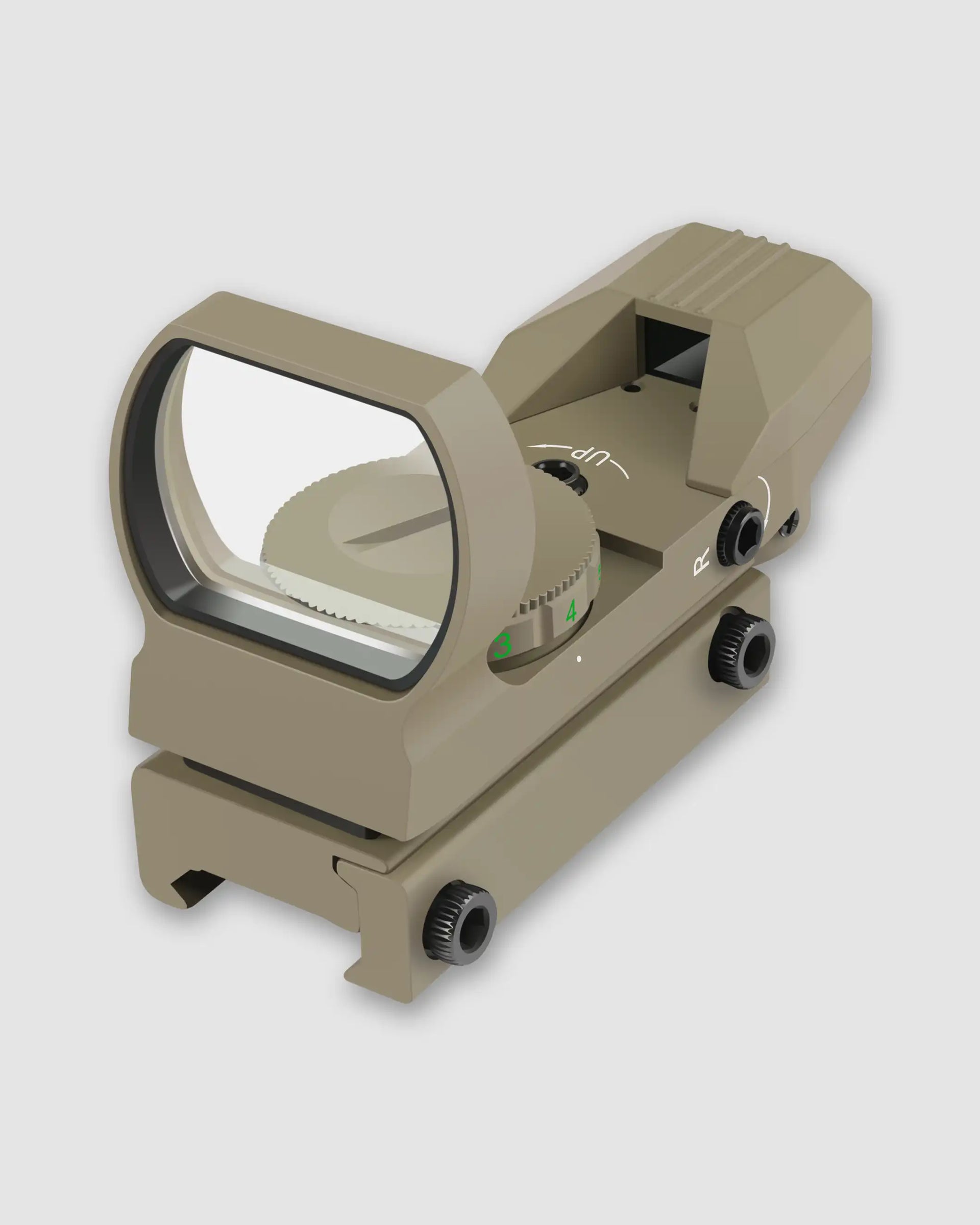 Point rouge EOTECH EXPS 2-0 1/68MOA avec levier QD Réticule vert Point rouge EOTECH EXPS 2-0 1/68MOA avec levier QD Réticule vert