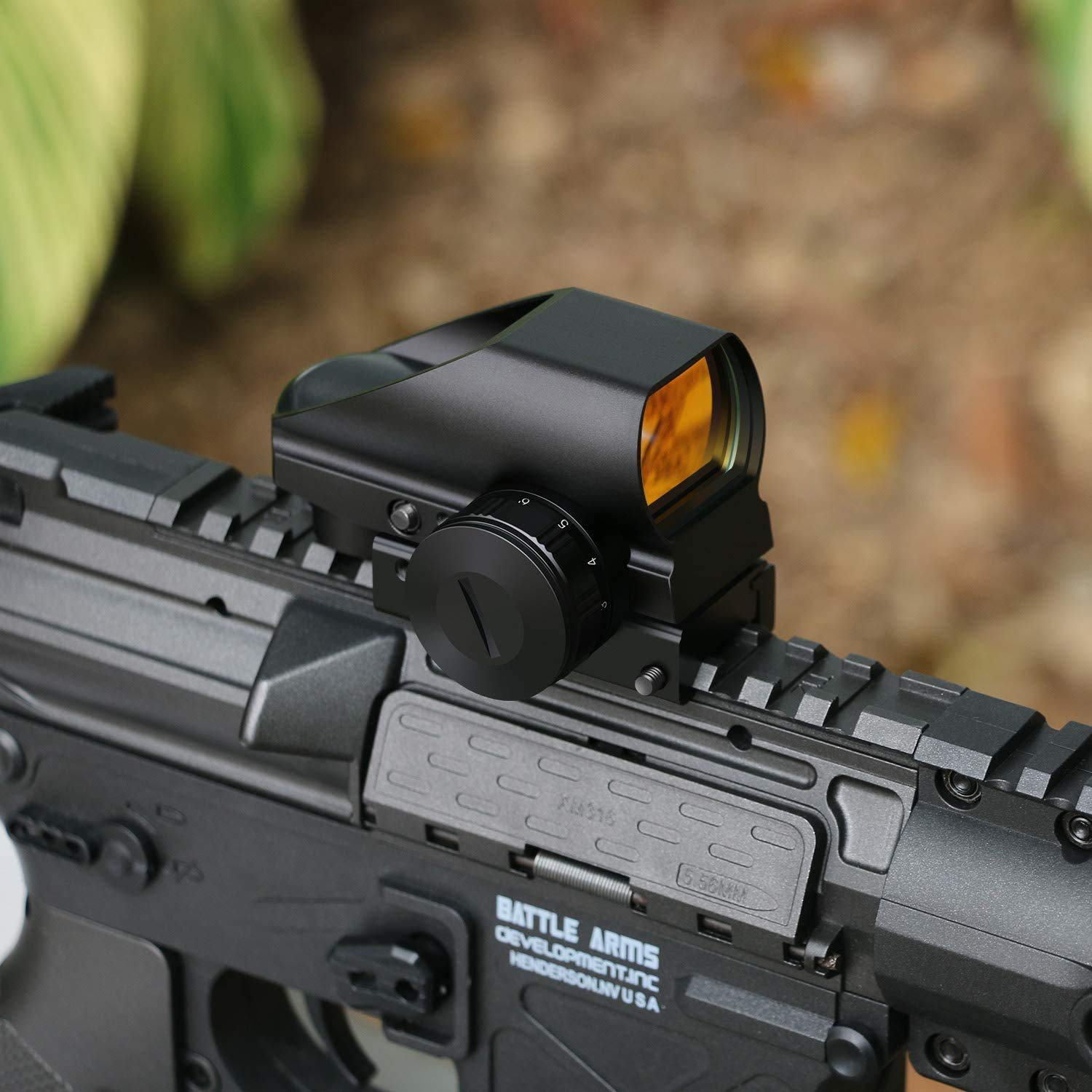 Feyachi RS-25 Reflex Sight with Reticles - Red Dot Picatinny
