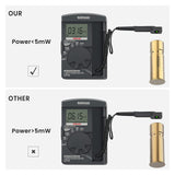 Feyachi Green Bore Sight 12 Gauge Bore Sight Laser Boresighter with 3 Sets of Batteries