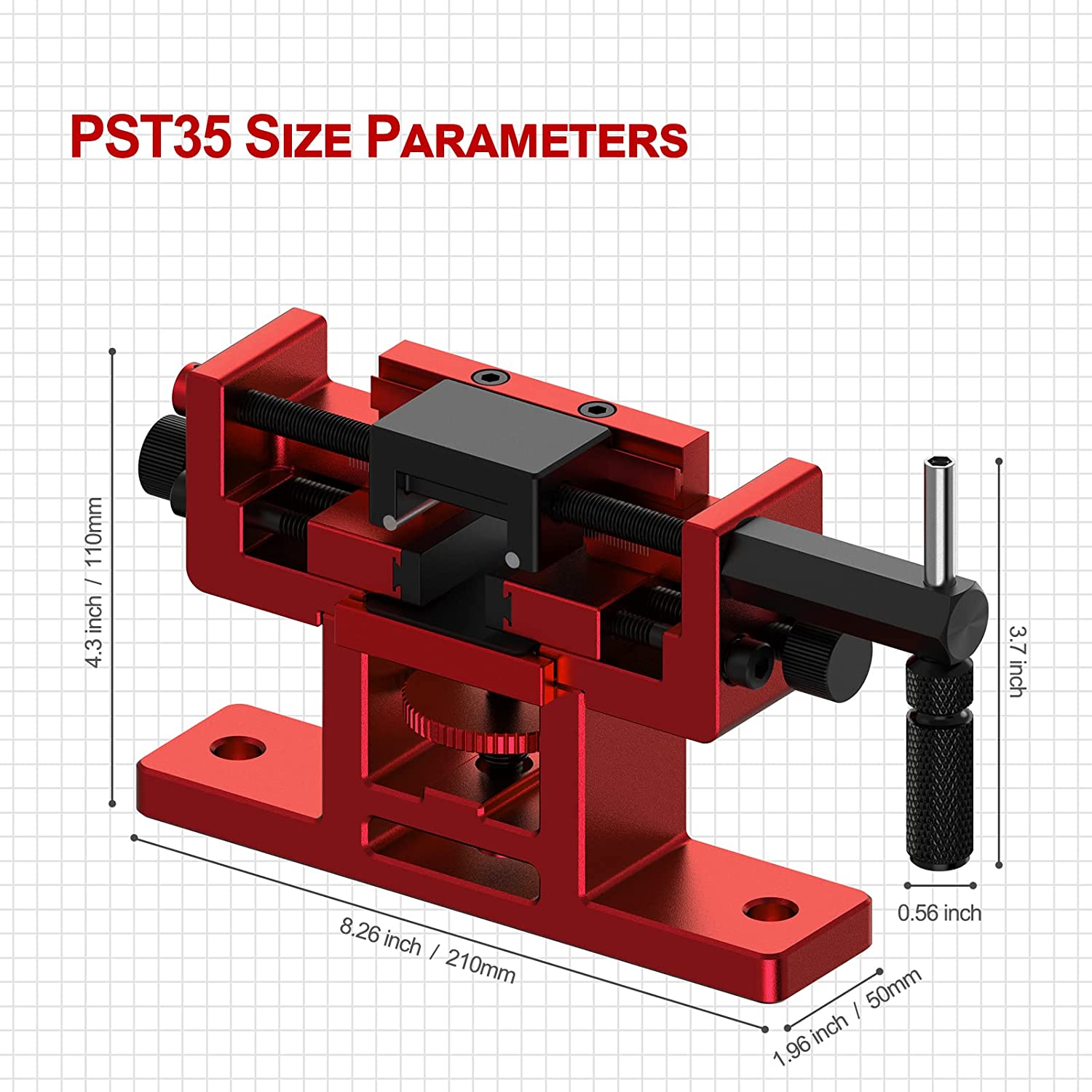 hawkway PST35 Pistol Iron Sight Installation & Disassembly Tool, Front Sight Tool for Glock